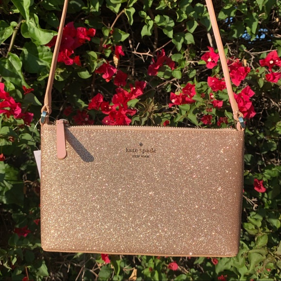Kate Spade Joeley Glitter Crossbody Bag - Picture 2 of 11